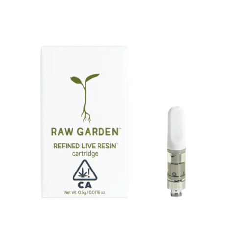 Lemon Soda Raw Garden Refined Live Resin™ 0.5g Cartridge