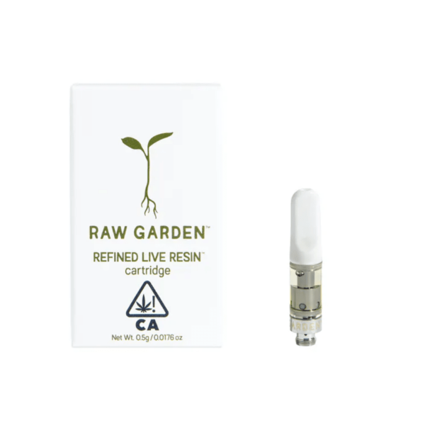 Lemon Soda Raw Garden Refined Live Resin™ 0.5g Cartridge